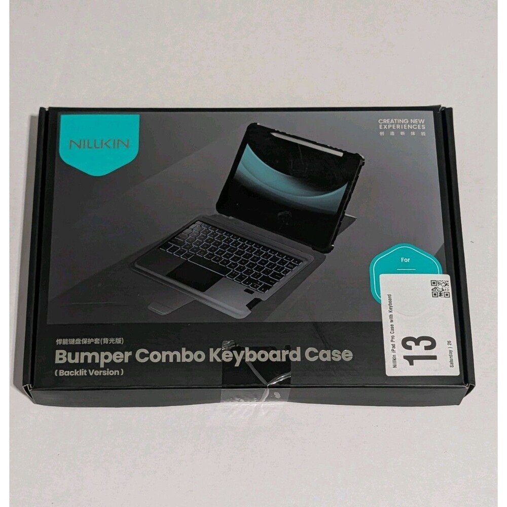 Nillkin Bumper Combo Keyboard Case iPad Pro 13 Backlit Detachable Trackpad New